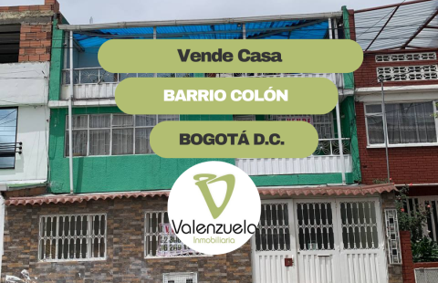 CASA EN  VENTA EN BOGOTÁ, BARRIO EL GALÁN, LOCALIDAD PUENTE ARANDA!